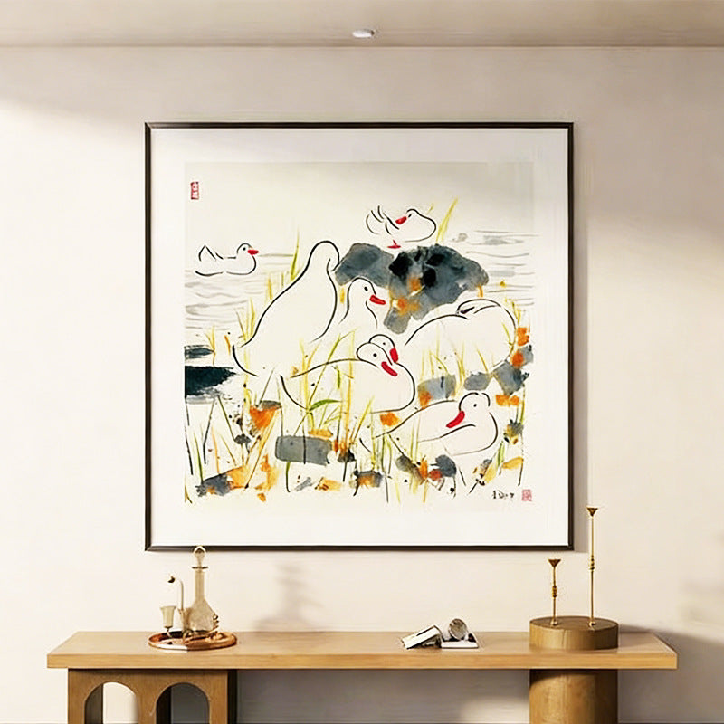 Künstlerische strukturierte Leinwand Wandkunst