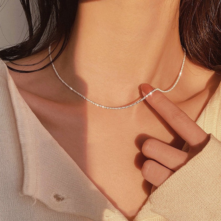 Elegante Minimalistische Halskette Karnz