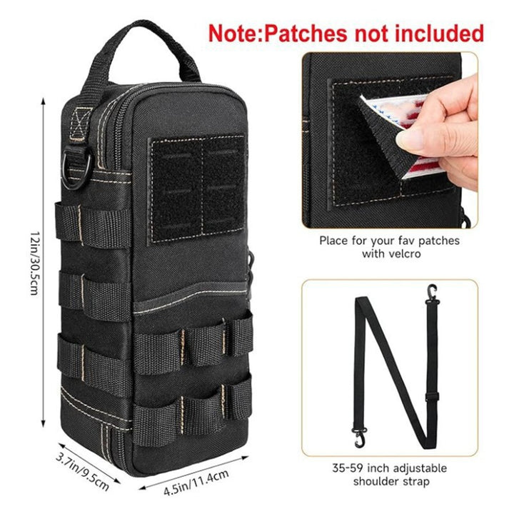Multifunktionale Werkzeugtasche mit Abnehmbarem Trageriemen Karnz