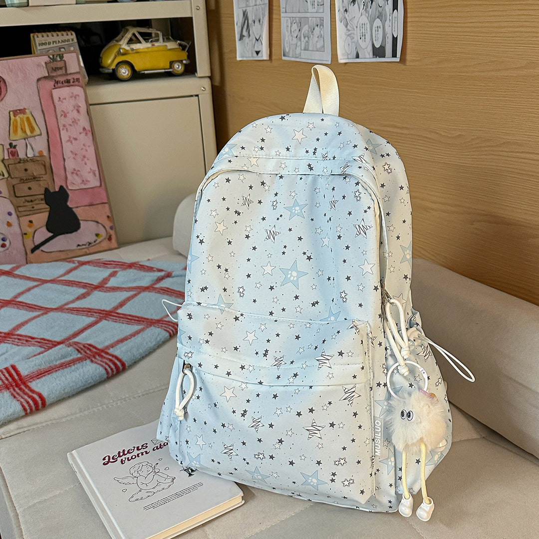 Trendiger Sternmuster-Rucksack Karnz