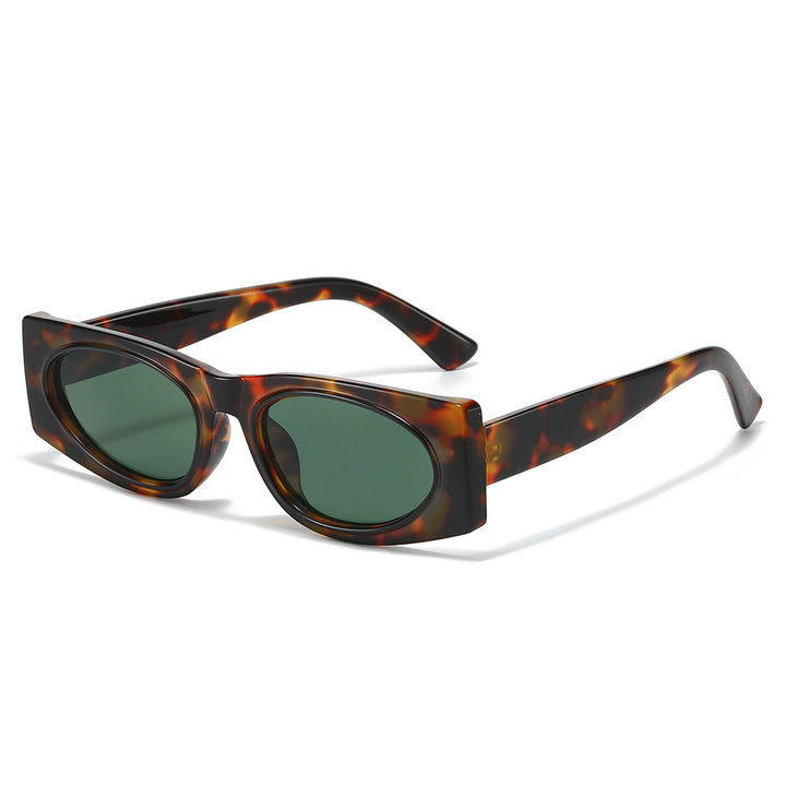 Retro-inspirierte breitrandige Sonnenbrille Karnz
