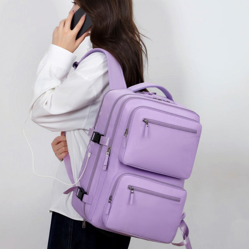 Vielseitiger Dual-Layer Laptop Rucksack Karnz