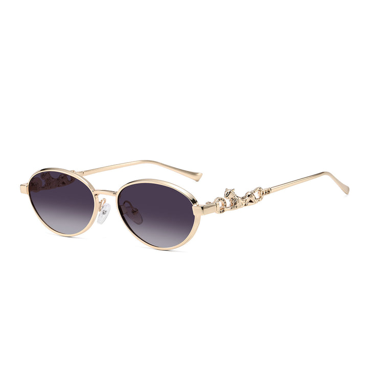 Dekorative ovale Rahmen-Sonnenbrille Karnz
