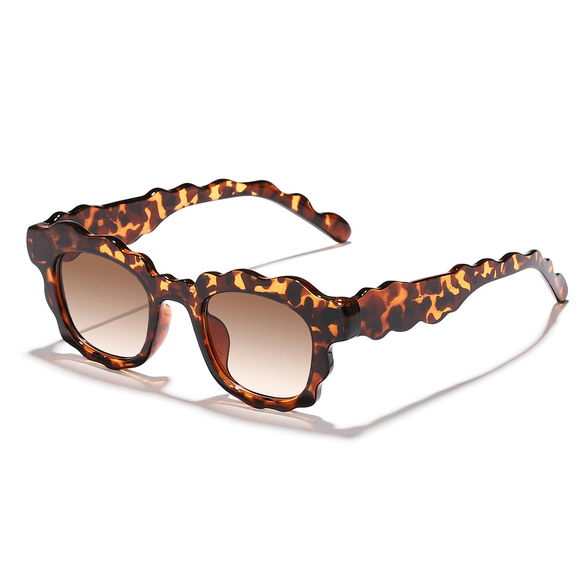 Damen auffällige Sonnenbrille im kreativ gestalteten Wolkenrahmen Karnz