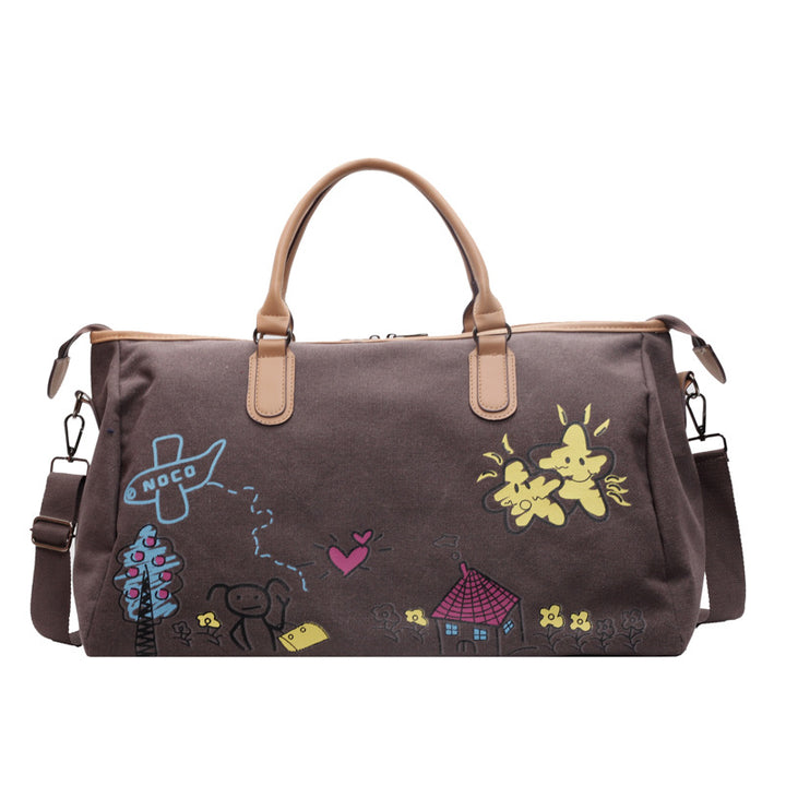Kreative Gemusterte Reisetasche Karnz