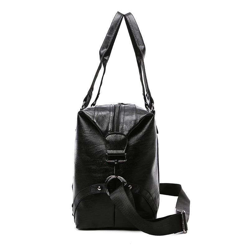Luxuriöse Leder Wochenendreisetasche Karnz