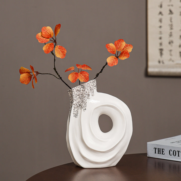Abstrakte Keramik Kunst Vase