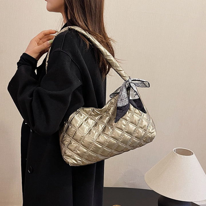 Gepolsterte Schulterhandtasche Karnz