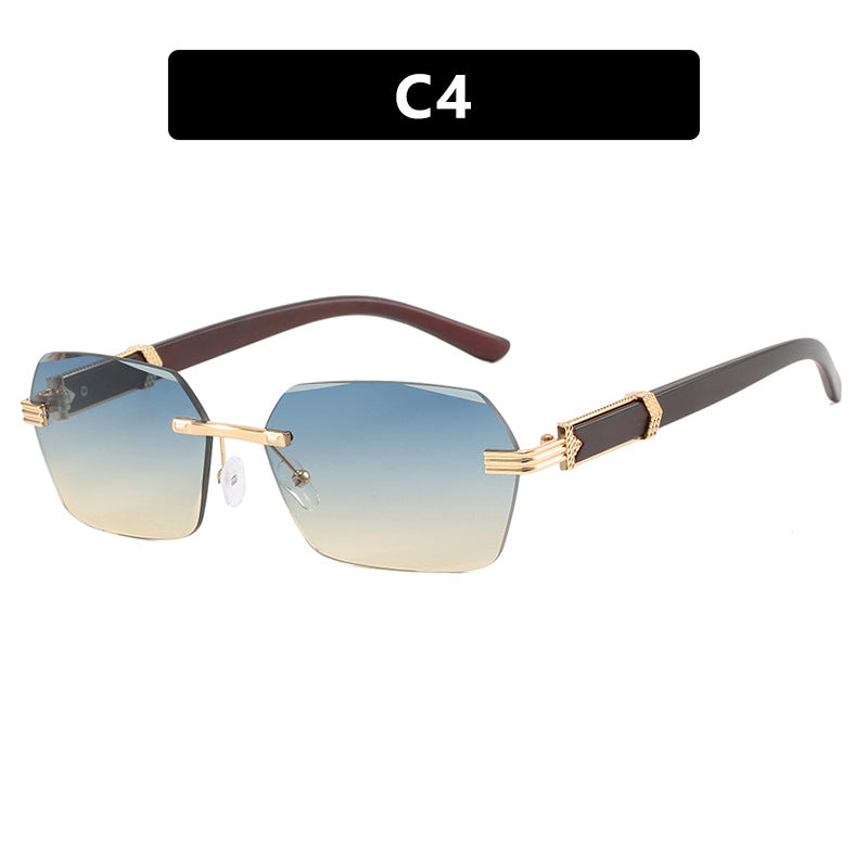 Damen geometrische Brille Karnz