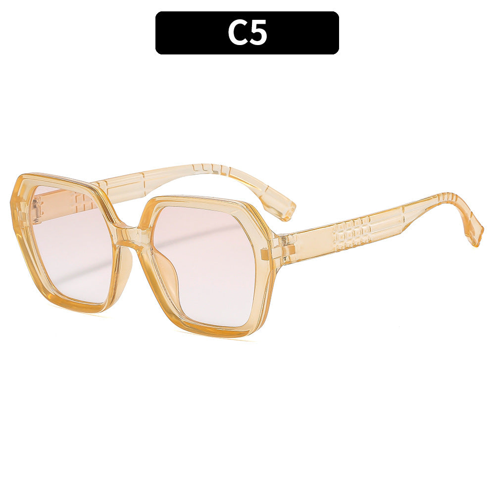 Chunky Quadratrahmen Sonnenbrille