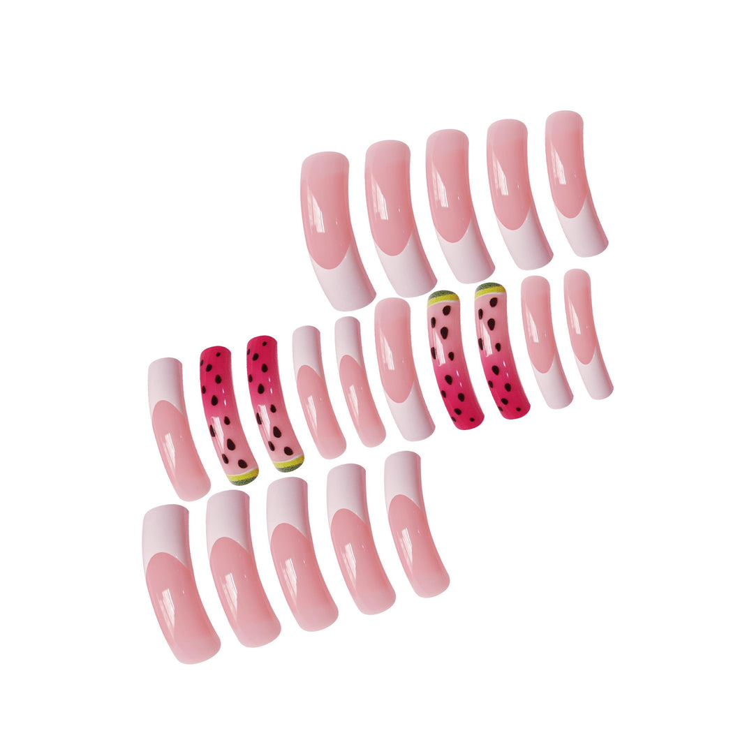 Glamouröse 3D Lange Stiletto Press-On Nägel Karnz