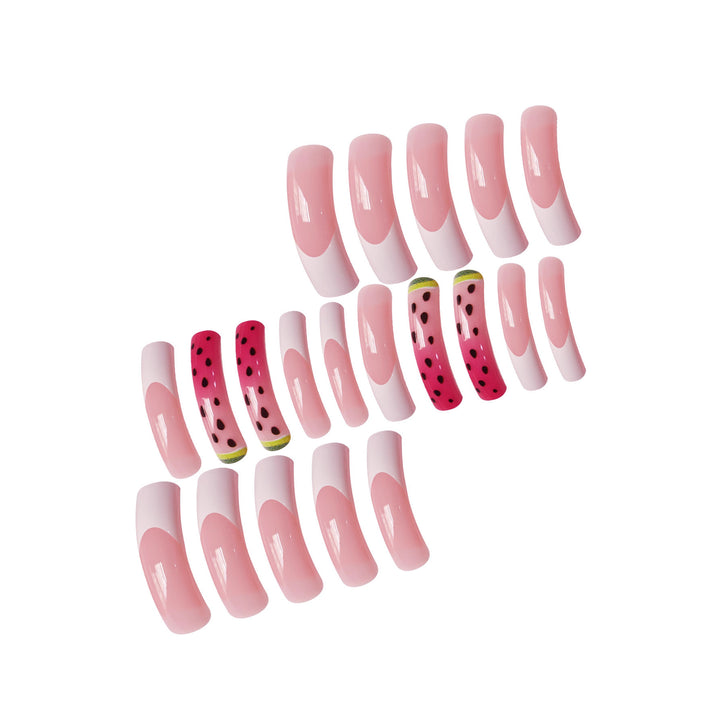 Glamouröse 3D Lange Stiletto Press-On Nägel Karnz