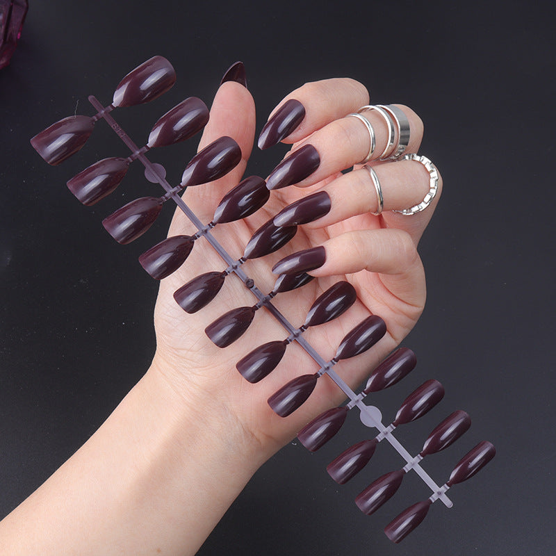 Premium Glossy Press-On Nail Tips Karnz