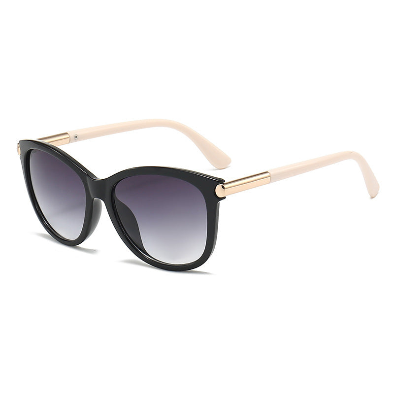 Damen Elegante Oversized Sonnenbrille mit stilvollem Rahmen Karnz