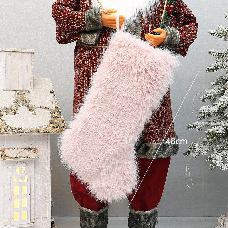 Plüsch-Weihnachtsstrumpf