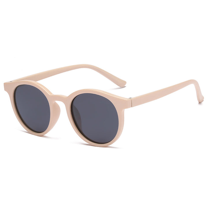 Elegante runde Rahmen-Sonnenbrille Karnz