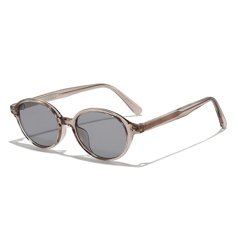Damen runde Sonnenbrille mit modernem, stylish Rahmen Karnz