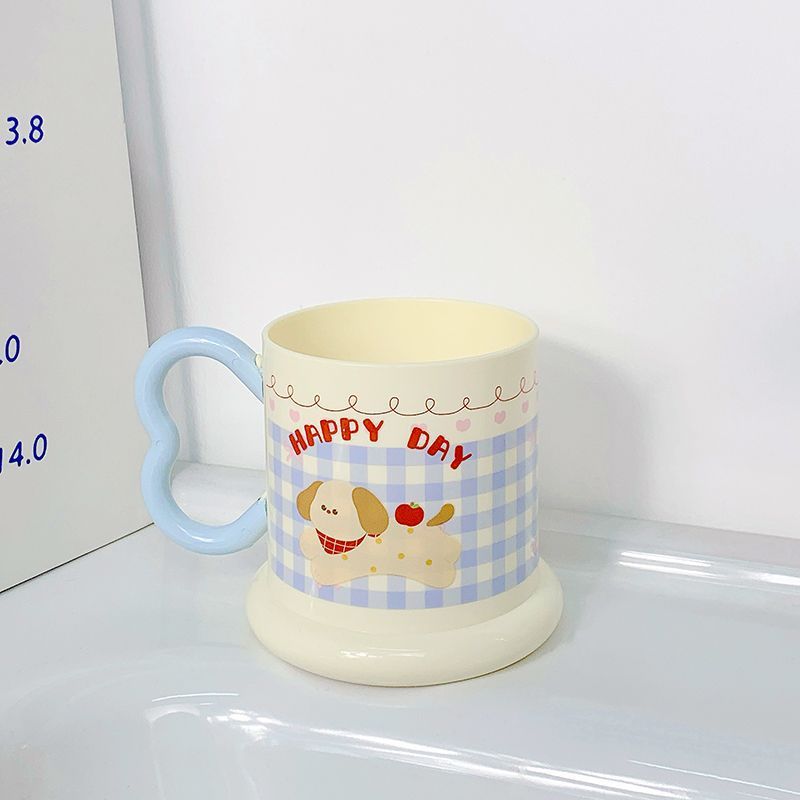 Keramiktasse mit Verspieltem Welpenmotiv Karnz
