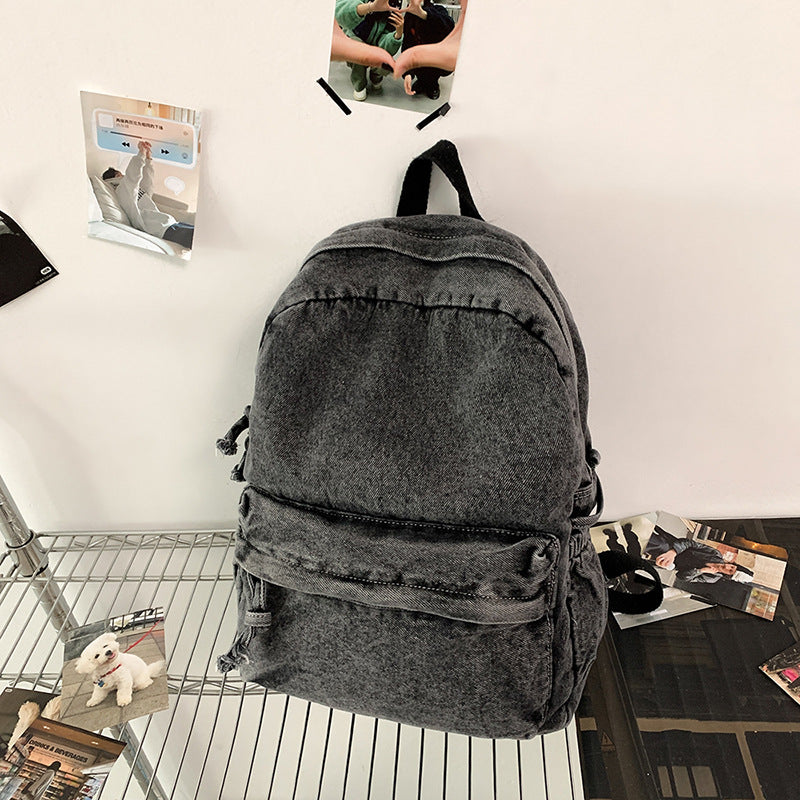 Lässiger Denim-Rucksack Karnz 1791204530