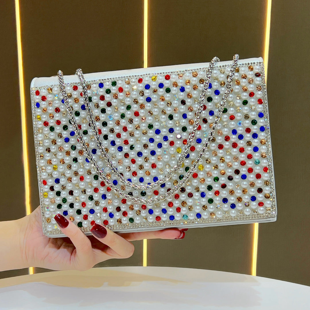Bejeweled Abend-Clutch