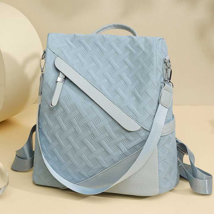 Elegante Strukturierte Leder Rucksack Karnz