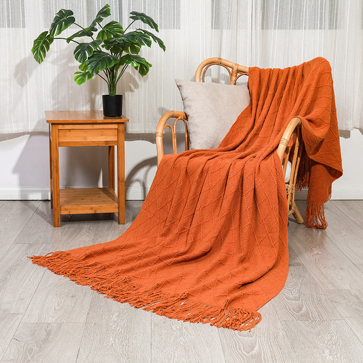 Kuschelige elegante Wurfdecke
