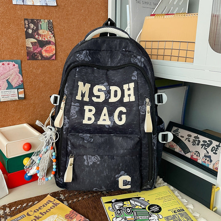 Stylische gestickte lässige Rucksack Karnz 1791205709