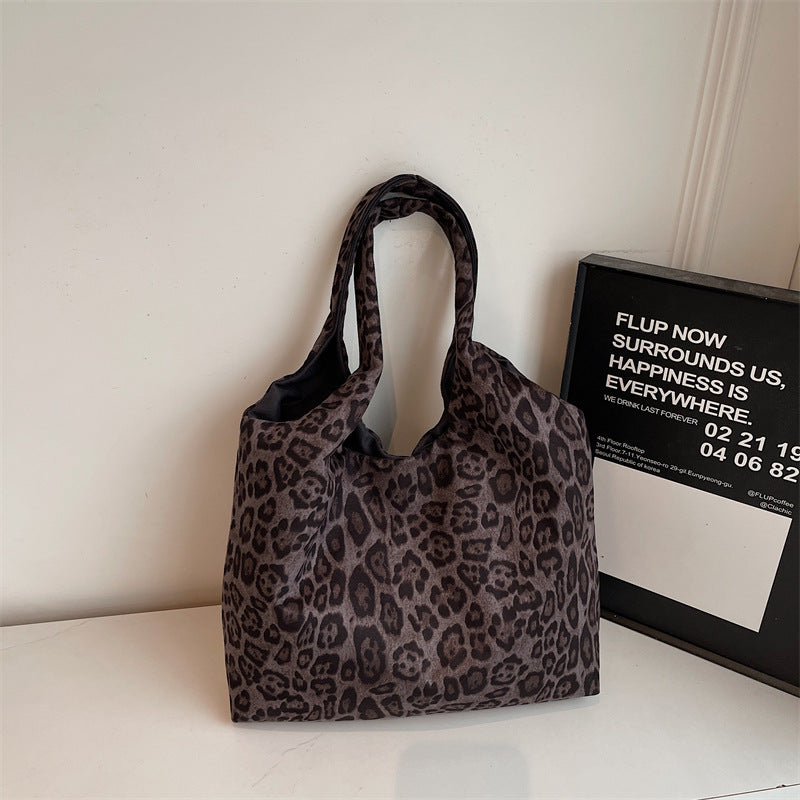 Modische Leopardprint-Shopper-Tasche Karnz