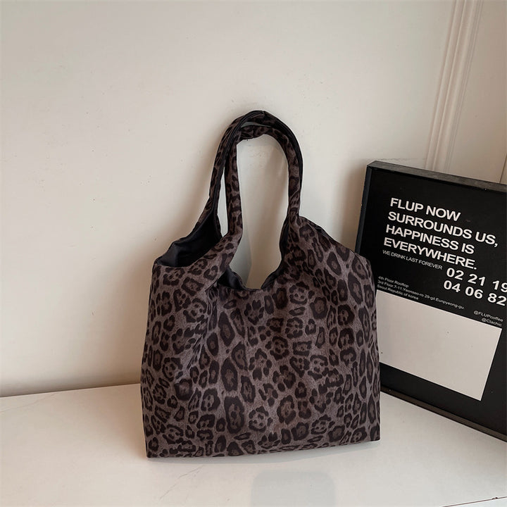 Modische Leopardprint-Shopper-Tasche Karnz