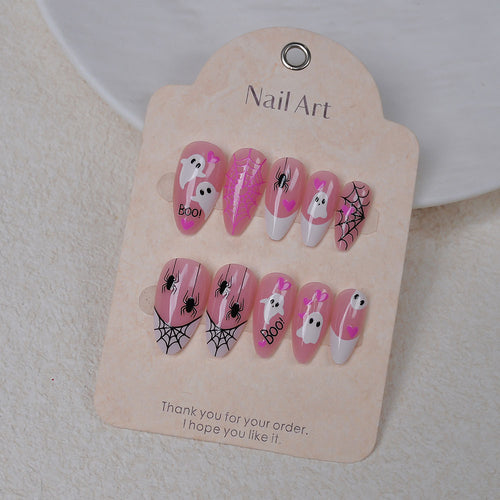 Halloween-Themen Press-On Nagelkunst Set Karnz