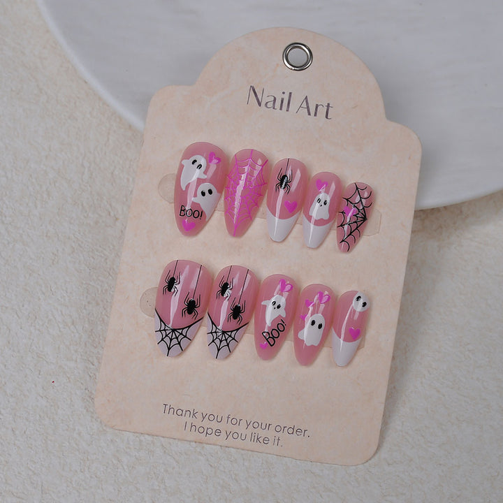 Halloween-Themen Press-On Nagelset Karnz