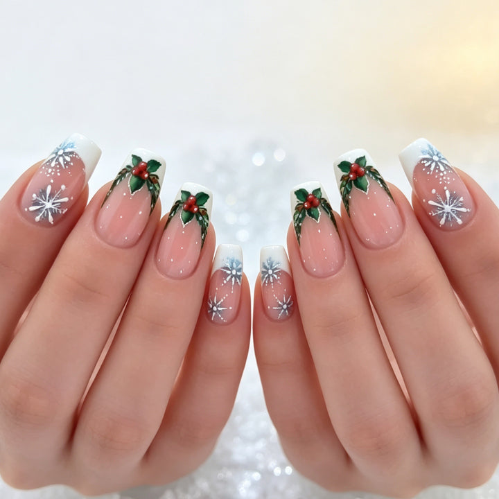 Weihnachts-Themen Künstlerische Nagelverstärkungen Karnz