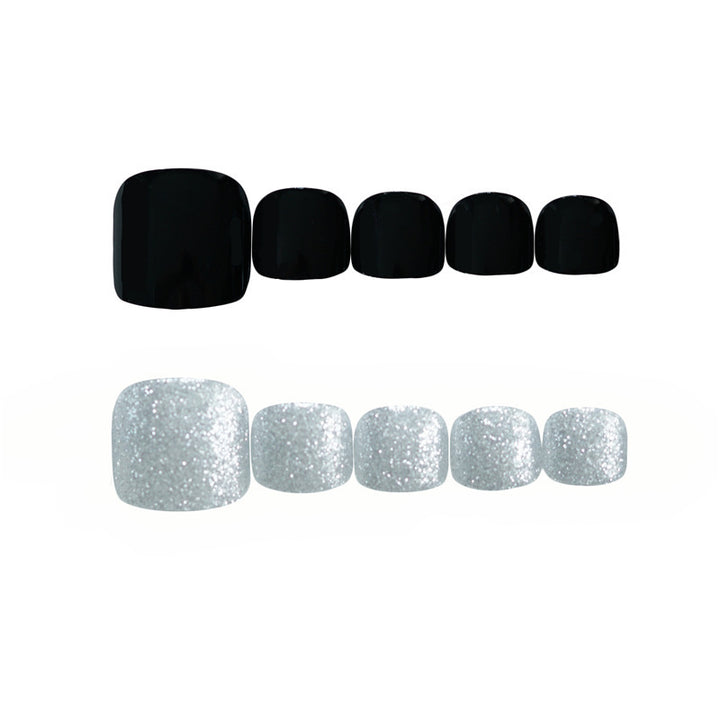 Glitzer Matte Aufkleben Zehennägel Karnz