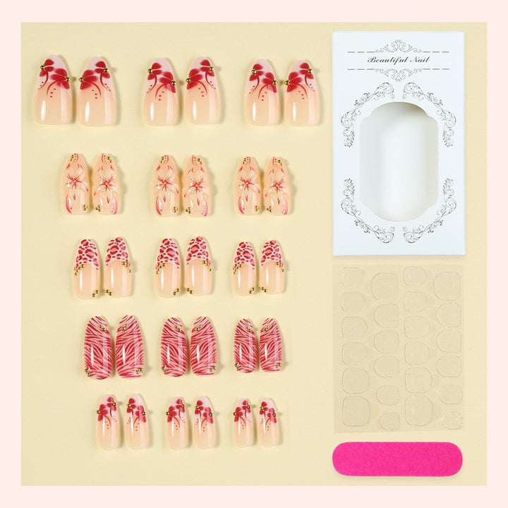 Floral Design Press-On Nagelset Karnz 1788495338