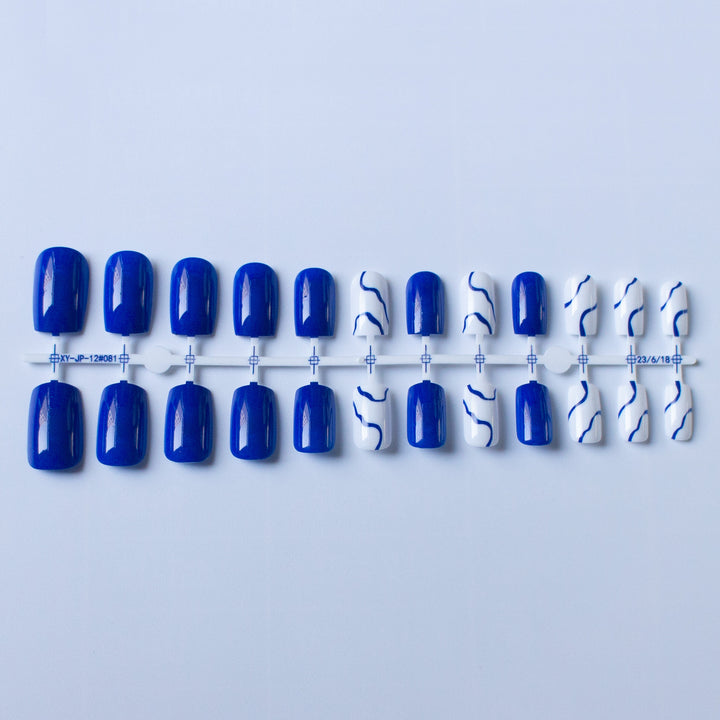 Kreatives Marmor Nagel Kunst Set
