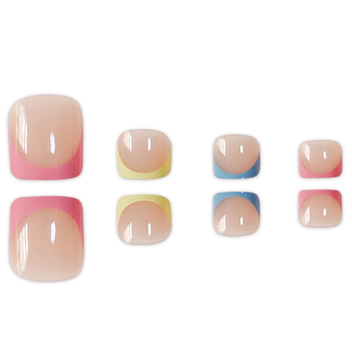 Premium French Tip Pediküre Karnz