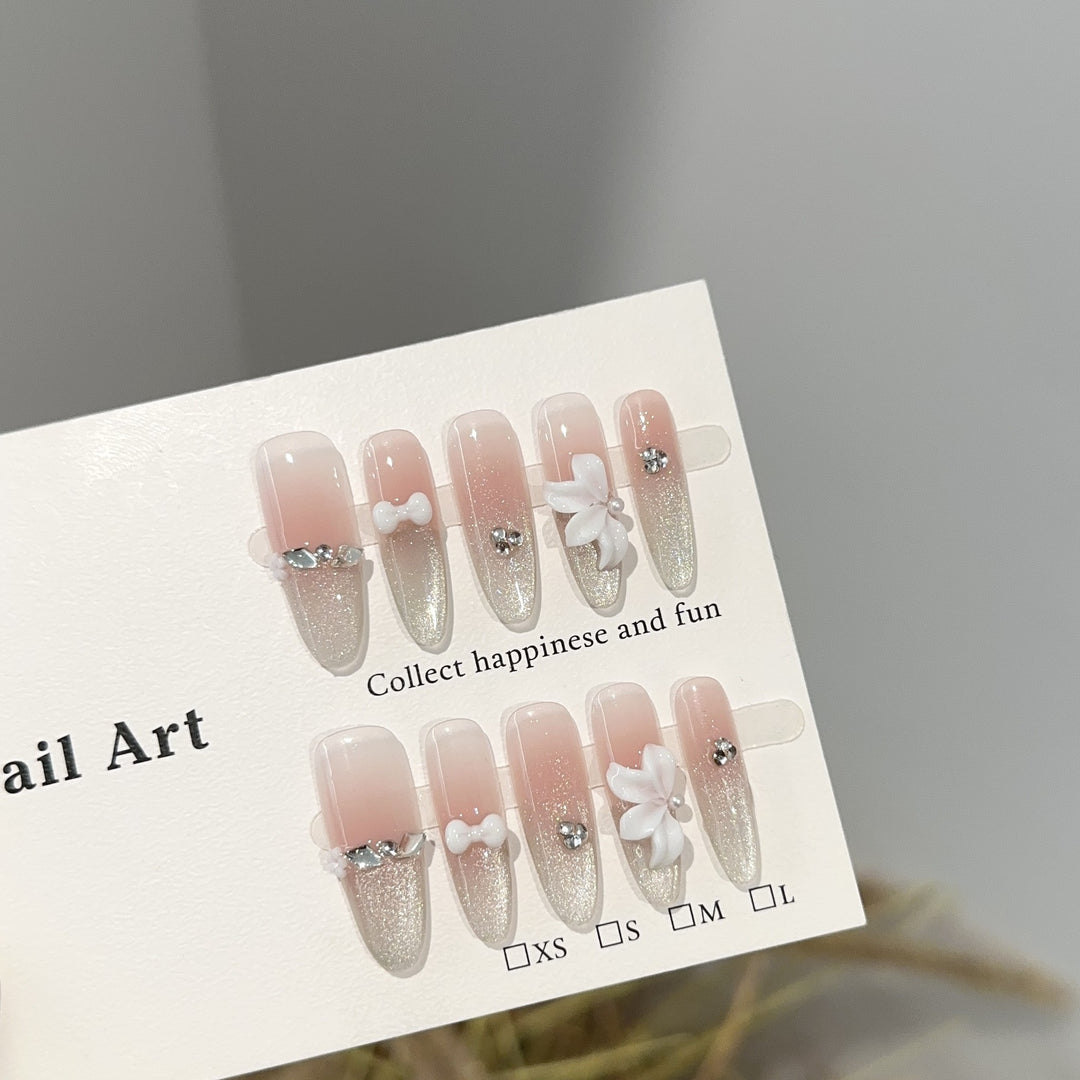 Glamorous Press-On Nagelkunst