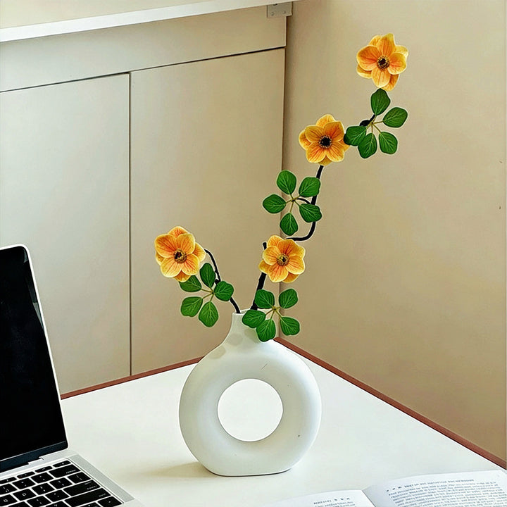 Moderner minimalistischer dekorativer Blumenvasen