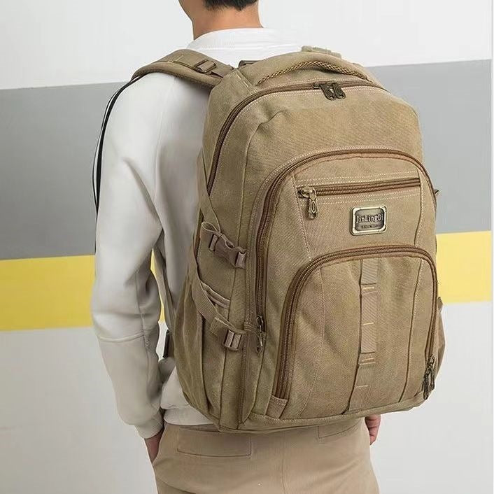 Multifunktionaler Canvas-Reiserucksack Karnz