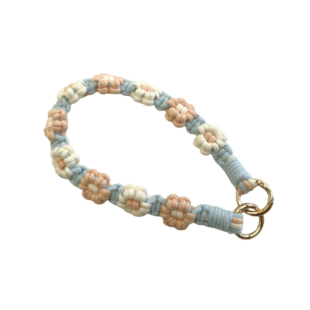 Blumenmuster Schlüsselanhänger Halter Karnz