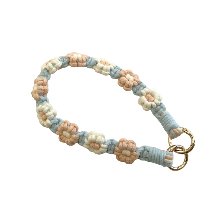 Blumenmuster Schlüsselanhänger Halter Karnz