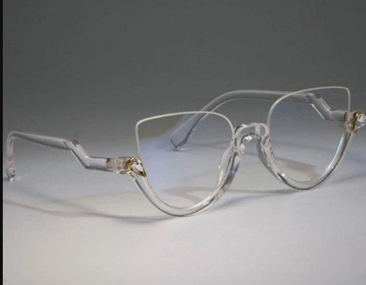 Damen Cat-Eye Sonnenbrille mit glamourösen Steinakzenten Karnz
