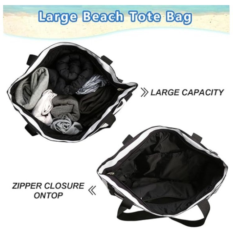 Praktische Strandtasche mit Mehreren Fächern Karnz