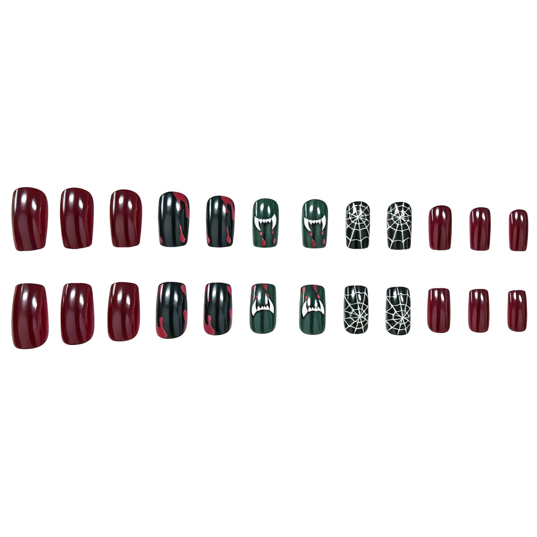 Halloween-Themen Dekorative Acryl-Nagelkunstverlängerungen Karnz