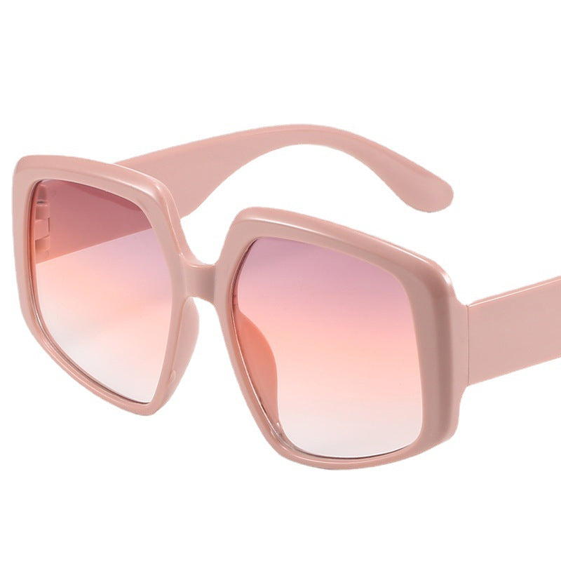 Damen moderne quadratische Sonnenbrille mit hochwertigen UV-Schutztechnologien Karnz