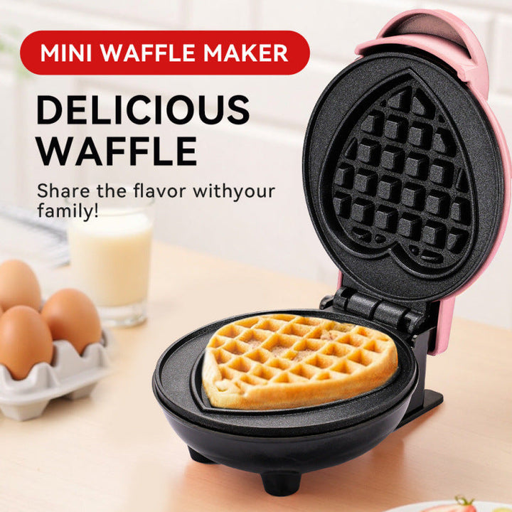 Herzförmiger Mini Waffelmaker Karnz