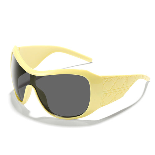 Damen Sportliche Sonnenbrille mit ergonomischem Design und UV-Schutz Karnz