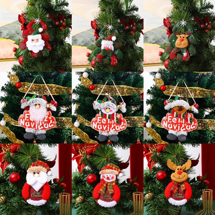 Dekorative Weihnachtsbaum-Anhänger im Rentier-Design Karnz