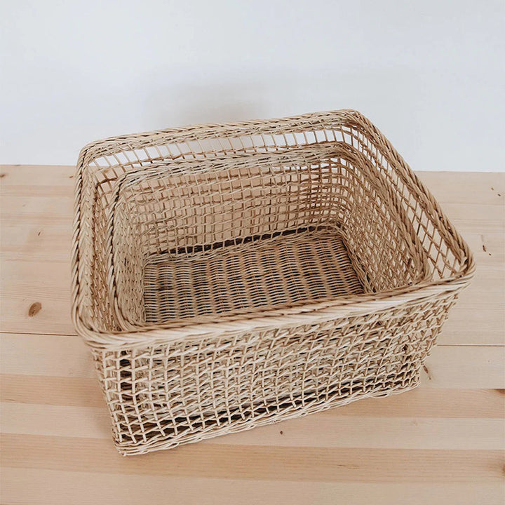 Aufbewahrungskorb mit geflochtenem Design Karnz