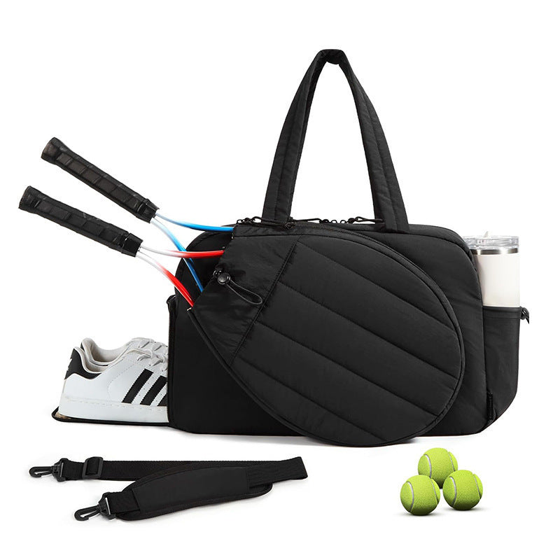 Sportliche Tennis-Tasche mit Integriertem Schläger- und Schuhfach Karnz
